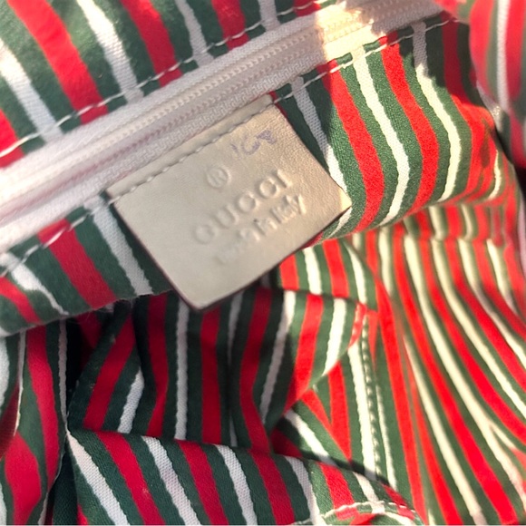 AUTHENTIC GUCCI BRITT INTERLOCKING GG BUTTERY CALF LEATHER ZIP TOTE-169971204046 - Picture 4 of 9